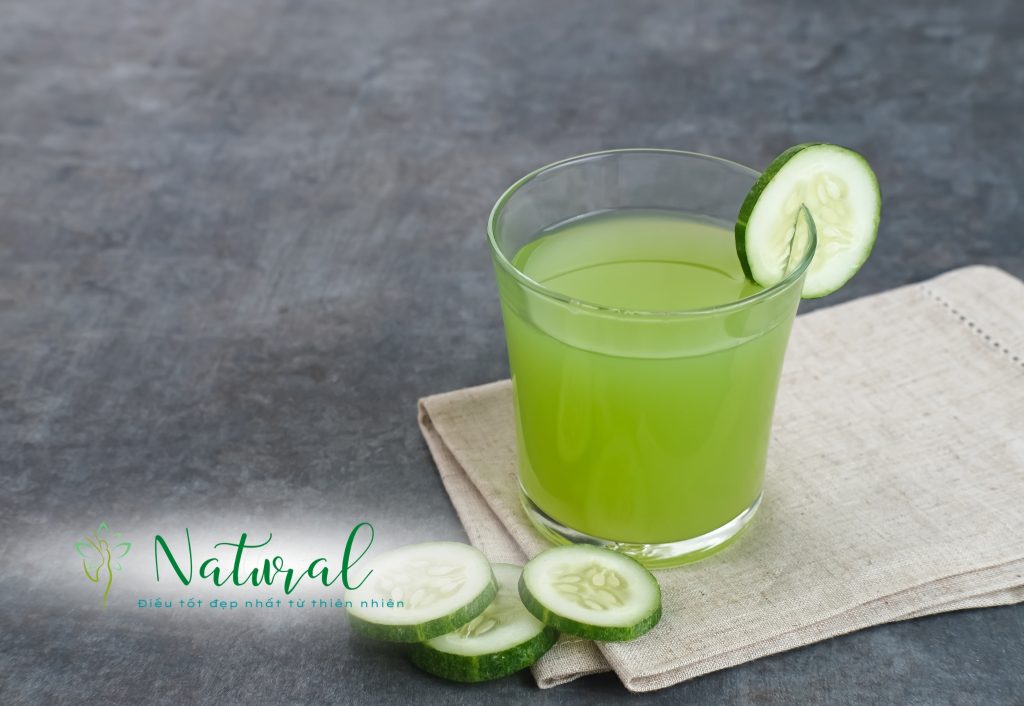 Nước ép dưa leo giảm cân tinh khiết